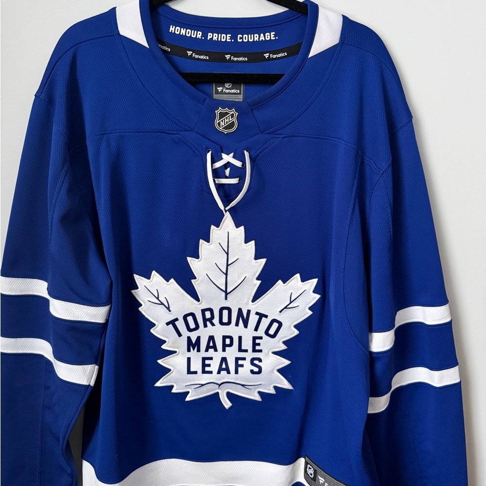 Fanatics Blue and White NHL Jersey